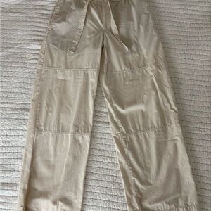 Banana Republic Straight Leg Cream Pants